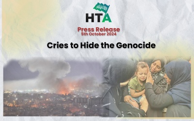 Press Release: Cries to Hide the Genocide